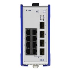 Hirschmann 942 328-004 Ethernet Switch 48VDC PoE 54VDC PoE+